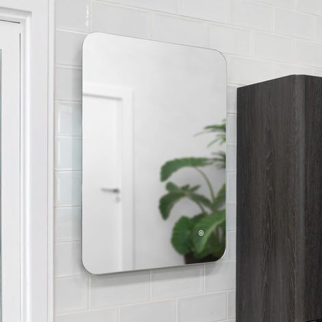 Voda Lumo 700 x 500mm Battery Operated LED Mirror (1/4)