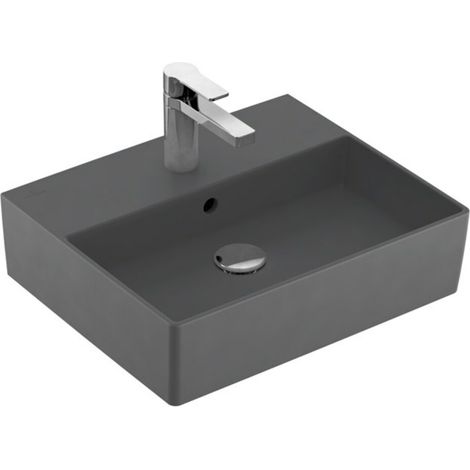 Villeroy & Boch Memento 2.0 Wandwaschbecken, 1 Hahnloch, mit (1/3)