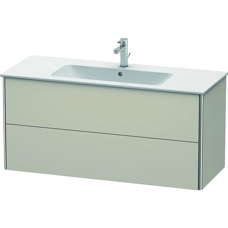 Duravit XSquare Waschtischunterbau wandhängend, 2 Schubkästen, (1/5)