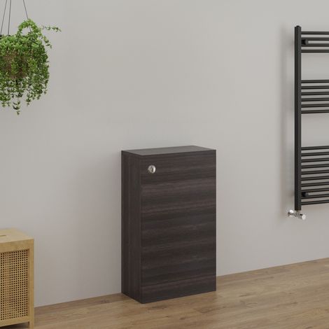 500mm Toilet Unit Bathroom Furniture Charcoal (1/3)