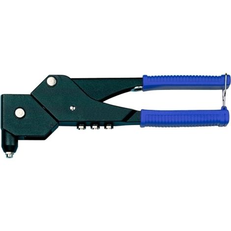 Rivettatrice professionale in alluminio con testa snodabile