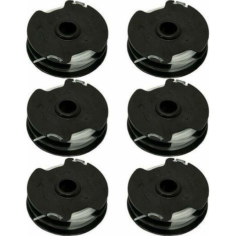 Lot de 6 bobines de rechange pour débroussailleuse sans fil Parkside PRTA 20 Li C3 IAN351753 (1/5)