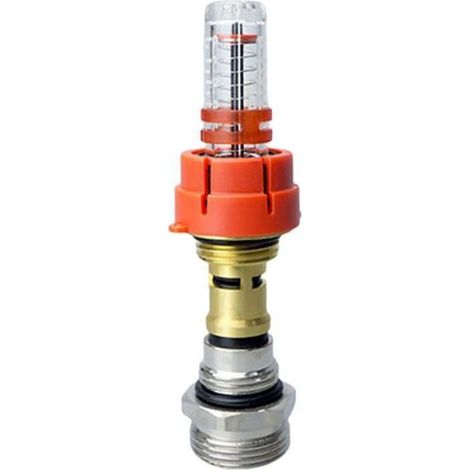 Débitmètre pour chauffage au sol Contrôle de température - Contrôle de débit - Adaptateur G1/2 vers G3/4 HBCL (1/3)
