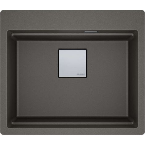 Franke Kubus 2 Pro - Fregadero fragranite KNG PRO 610-53, gris pizarra 114.0749.389 (1/3)