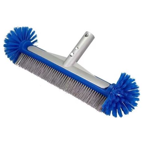 QORVA-Brosse Piscine Ronde, Tête de Brosse de Piscine sans Perche, Balai Piscine avec Les Poils Hémisphériques, Brosses à Récurer Rondes pour Mur et Carrelage, Brosses pour Salles de Bains et Jardins (1/5)