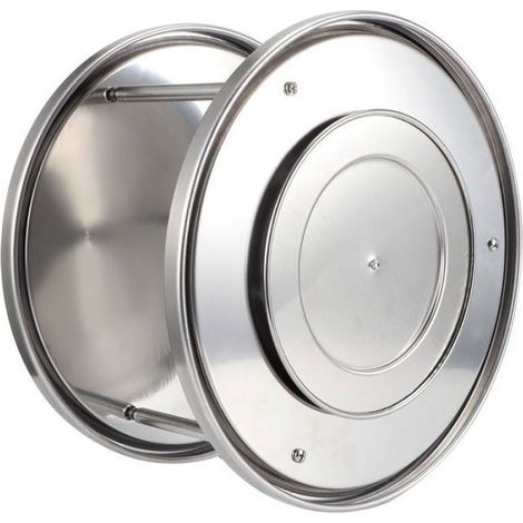 Stainless steel double layer turntable rotating plate spice rack organizer kitchen accessory Femeo (1/5)