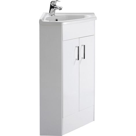 Harley 400 x 400mm 2 Door Corner Standing Unit