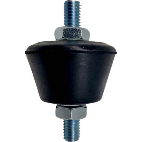 Silent Bloc Conique pour Climatiseur M8 Pied Anti Vibration avec Écrous et Rondelles Lot 4 Silent Bloc M8 Fixation Murale pour Support Mural Climatiseur Reversible