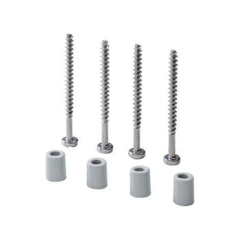 JEU 4 VIS LONGUES FIXATION COUVERCLES GEWISS GW48645