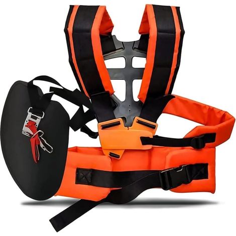 Harnais Effort Réglable Confortable,Harnais à Epaule Pratique Confort Pour Débroussailleuse Tondeuse à Gazon Universal Machine De Jardin Accessoire (1/5)