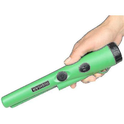 Détecteur de métaux portable entièrement étanche, utilisable sous l'eau jusqu'à 3-5 mètres de profondeur. Pointeur de haute qualité, vert. (1/4)