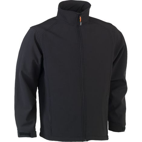 Giacca softshell HEROCK Julius nera (1/2)