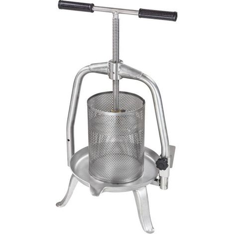 Pressoir à fruits - presse à fruits V20 - entièrement en inox - 10 l