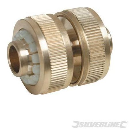 Giuntura per tubo in solido  ottone 1/2" Silverline