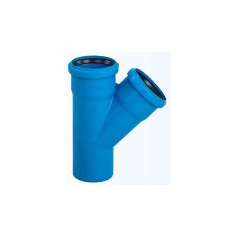 Magnaplast UdBEA Siphon 45° Blau 160 mm PVC