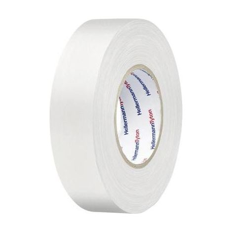 HellermannTyton HelaTape Tex cinta adhesiva de tela blanca