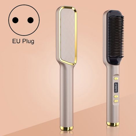 (Champagne) Lisseur et boucleur électrique 60 W (1/5)