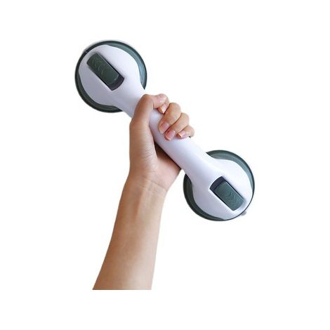 1pcs Movable Bath Handle Grab Bar with Suction Cup Shower Bar Bathtub Shower Toilet,30x9x8CM (1/5)