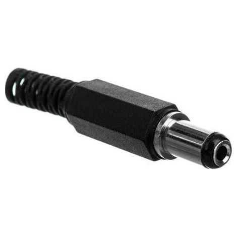 Goobay Enchufe eléctrico macho 2,1 mm robusto bricolaje