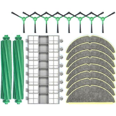 Pièces détachées et accessoires pour aspirateurs à compresseur/aspirateurs combinés 205 : brosse principale, brosse latérale, filtre HEPA, balai. (1/5)
