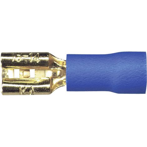 Sinuslive Car HiFi Flachstecker 10er Set 2.5 mm² 4.8 mm vergoldet