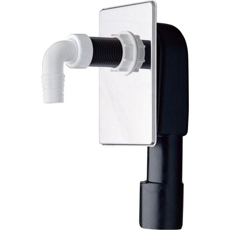 Sifone da incasso in PEHD per lavatrice - lavastoviglie PEHD/INOX/PP mod. Calimero 2112.1508 (1/2)