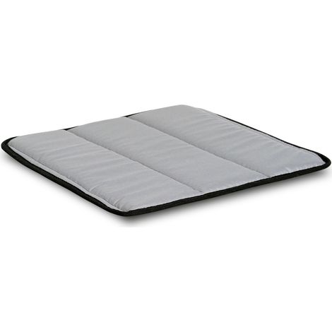 Almohada de espuma acolchada 50x50 cm gris oscuro (1/5)