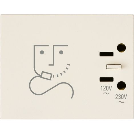 VIMAR - 30290.C Douille pour rasoir en chanvre 230 V