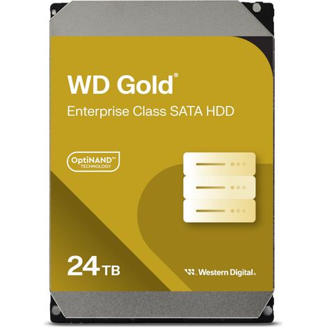 Dysk twardy HDD WD Gold 24TB 3,5" SATA WD242KRYZ