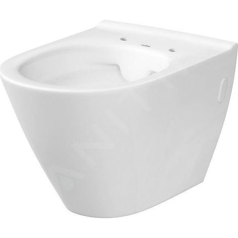 Cersanit City - WC suspendu, CleanOn, blanc K35-025 (1/3)
