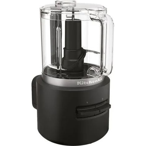 Hachoir Sans Fil Avec Batterie Noir Réglisse - Kitchenaid Go - 5kfcr531bm - Kitchenaid