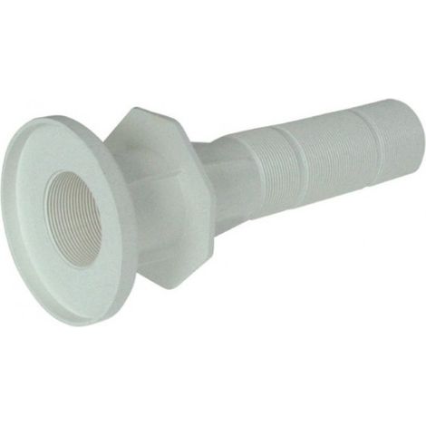 Astralpool – Traversée de paroi ABS 300 mm – Connexion 2" femelle et mâle – Compatible piscine béton liner – Buse Multiflow Prestige