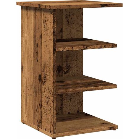 Buffet,Bahut,Meuble de Rangement vieux bois 35x35x55 cm bois d'ingénierie CFW82770 (1/5)