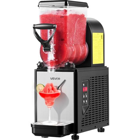 VEVOR Slush-Eis-Maschine 6 L, Gewerbeliche Eismaschine mit Selbstreinigungsfunktion, Margarita-Maschine für Restaurants Bars und Partys, Slushy Machine Geeignet für Slush-Eis Margaritas Milchshakes (1/5)