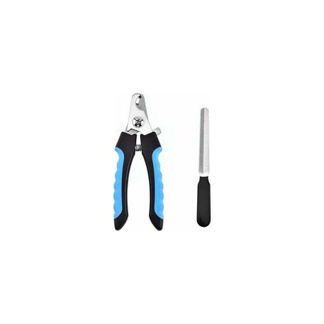 Coupe-Ongles Professionnel pour Chien et Chat, Pince à Ongles Coupante avec Lime à Ongles pour Chien, Chat, Oiseau et Toute Taille de Griffe avec Verrouillage de Sécurité et Lime à Ongles (1/5)