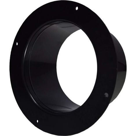 Bride de Rraccordement Bride de Fixation Murale Connecteur Adaptateur de Conduit d'échappement pour Tuyau de Ventilation Flexible (1/4)