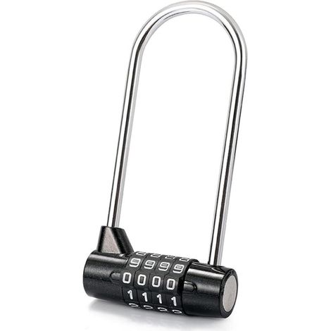 Cadenas à Combinaison Master Lock Cadenas NuméRique à Mot De Passe Serrure à Combinaison à 4 Chiffres Pour Gymnase, éCole, Casiers De Travail, ClôTures, Moraillons, Remises, BoîTes à Outils