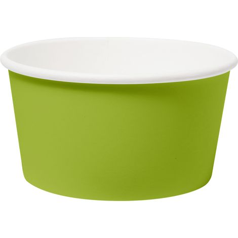 Duni Pappschale grün Ø 11 x 6 cm 420 ml - 10 Stück Einweggeschirr