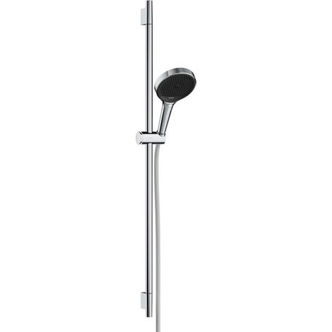 Hansgrohe Rainfinity - Conjunto de alcachofa de ducha, barra y manguera, 3 chorros, cromo 28743000 (1/3)