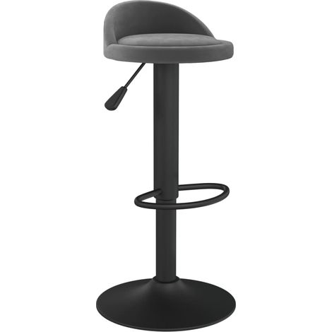Maison Exclusive - Barhocker Dunkelgrau Samt