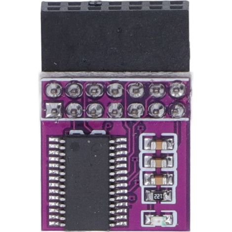 Module TPM 2.0 LPC 14 broches, carte de sécurité de cryptage à distance, accessoire pour ASUS (1/5)