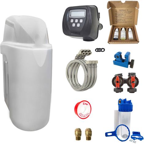 Addolcitore Acqua 10l Clack Ws1 Completo Di Kit Installazione
