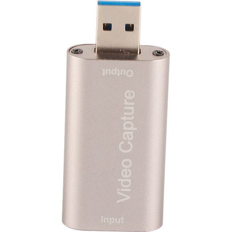 Carte d'acquisition vidéo HDMI 4K 60 Hz, périphérique d'acquisition vidéo HDMI vers USB 3.0 pour enregistrement DVD/caméra (1/5)