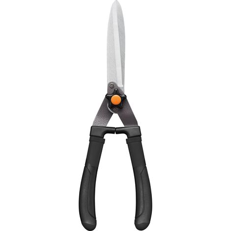 Cisaille à Haies, avec Poignées Antidérapantes, Lames en Acier, Longueur : 55 cm, Noir Mat, HS10, 1027529 (1/5)