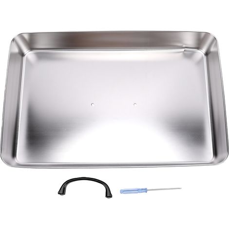 Couvercle à badigeonner pour plaque chauffante en acier inoxydable 304, couvercle à Steak carré pour barbecue, cuisine de Camping en plein air (1/5)