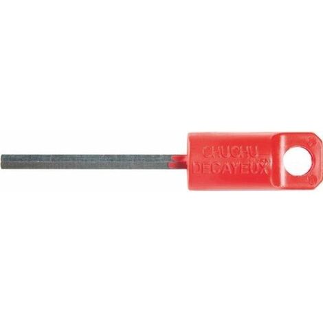 Ecolands – Clé pour robinet à gaz naturel – Norme NF – 1 pièce – Outil essentiel pour installations de gaz – Ouverture et fermeture faciles