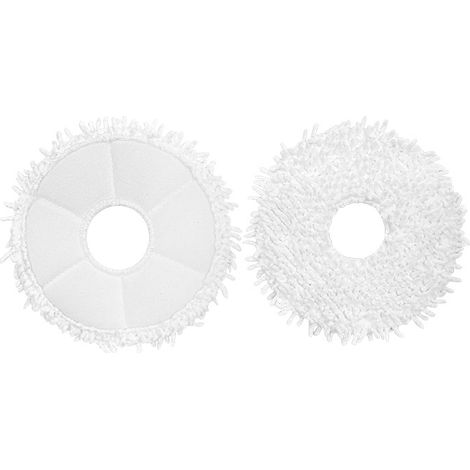 Juego de 2 paños de limpieza para accesorios de aspiradoras Ecovacs X1 Omni/X1 Turbo (1/4)