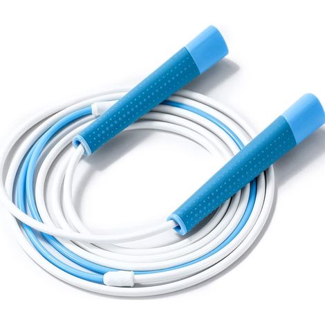 Corde à Sauter Réglable - Câble en PU Lisse et Résistant - Poignées Ergonomiques en Silicone - Pour Enfants Adultes Débutants - 1 Unité