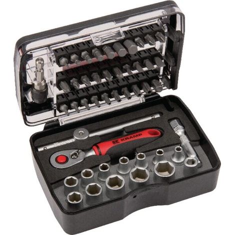 Serie di bussole Mini 1/4" 47 pezzi UNIVERSALE 1804922047KR