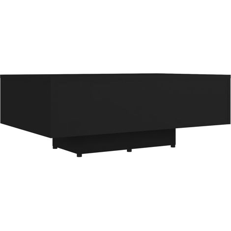 Maison Exclusive - Couchtisch Schwarz 85x55x31 cm Holzwerkstoff